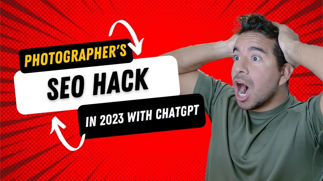 Rank Your Photography Business using ChatGPT