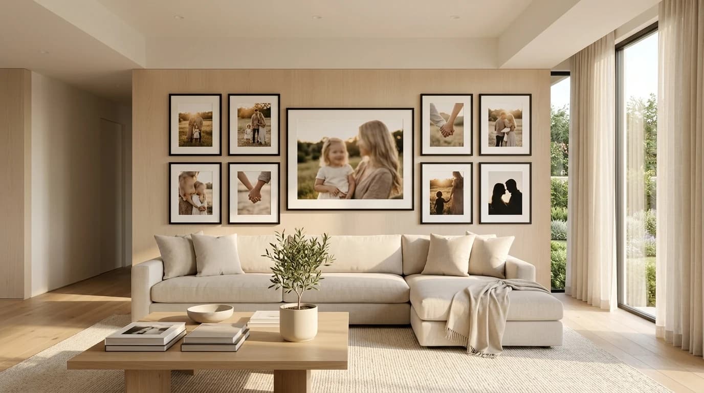 Family photography studio session built for the annual portrait rhythm